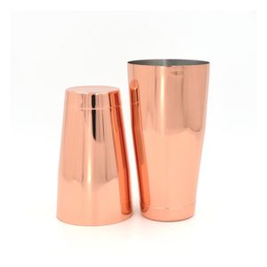 Coctelera de Acero Inoxidable Boston Cobreado 26 oz | 750 ml