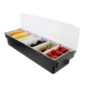 Caja 6 Divisiones Para Bar Abs