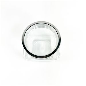 Frasco Cuadrado C/Tapa Transp 1000 Ml 12700301