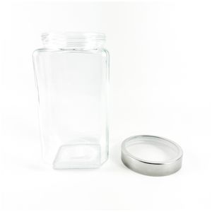 Frasco Cuadrado C/Tapa De Acero 410 2000 Ml 12700101